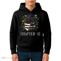 Chapter 43 43rd Birthday Women Book Lovers Dark Romance Kids Hoodie thumb 4