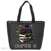 Chapter 43 43rd Birthday Women Book Lovers Dark Romance Tote Bag thumb 0
