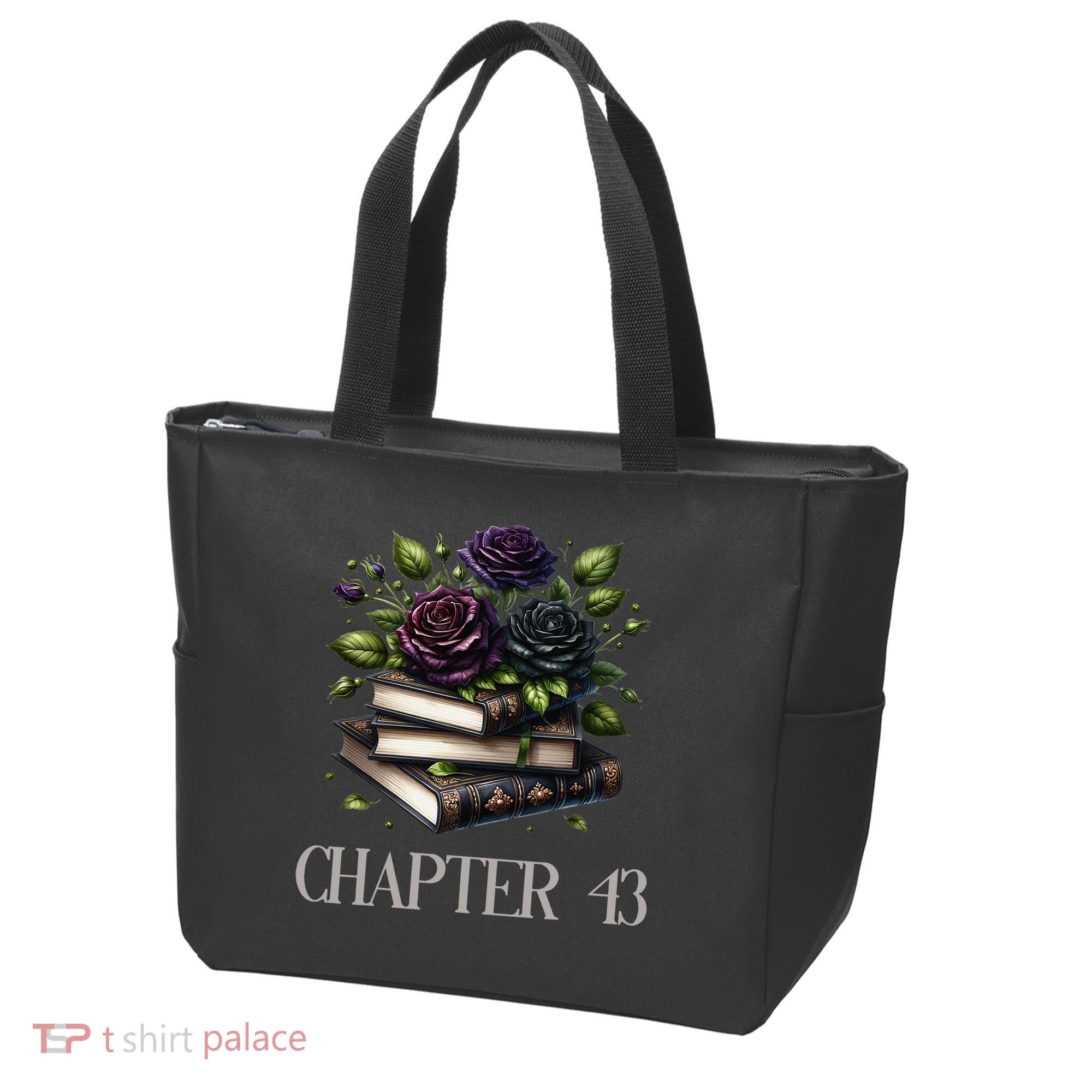 Chapter 43 43rd Birthday Women Book Lovers Dark Romance Tote Bag