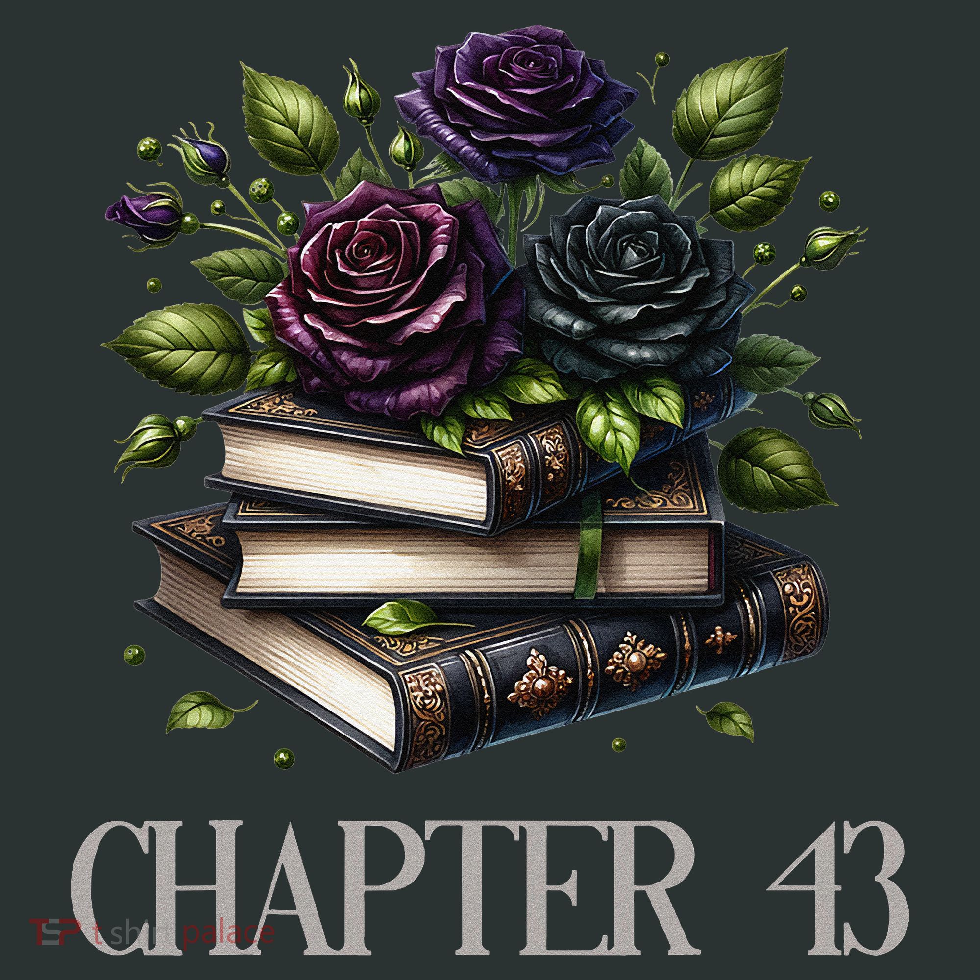 Chapter 43 43rd Birthday Women Book Lovers Dark Romance Infant Baby Jersey Bodysuit