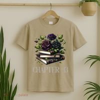 Chapter 43 43rd Birthday Women Book Lovers Dark Romance T-Shirt thumb 2