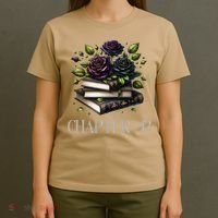 Chapter 43 43rd Birthday Women Book Lovers Dark Romance T-Shirt thumb 4