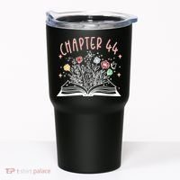 Chapter 44th Birthday Bookworm 44 Years Old For Book Loves Tumbler thumb 0