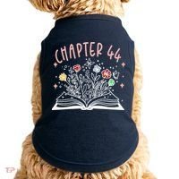 Chapter 44th Birthday Bookworm 44 Years Old For Book Loves Doggie Tank thumb 0