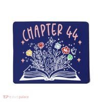 Chapter 44th Birthday Bookworm 44 Years Old For Book Loves Mousepad thumb 0