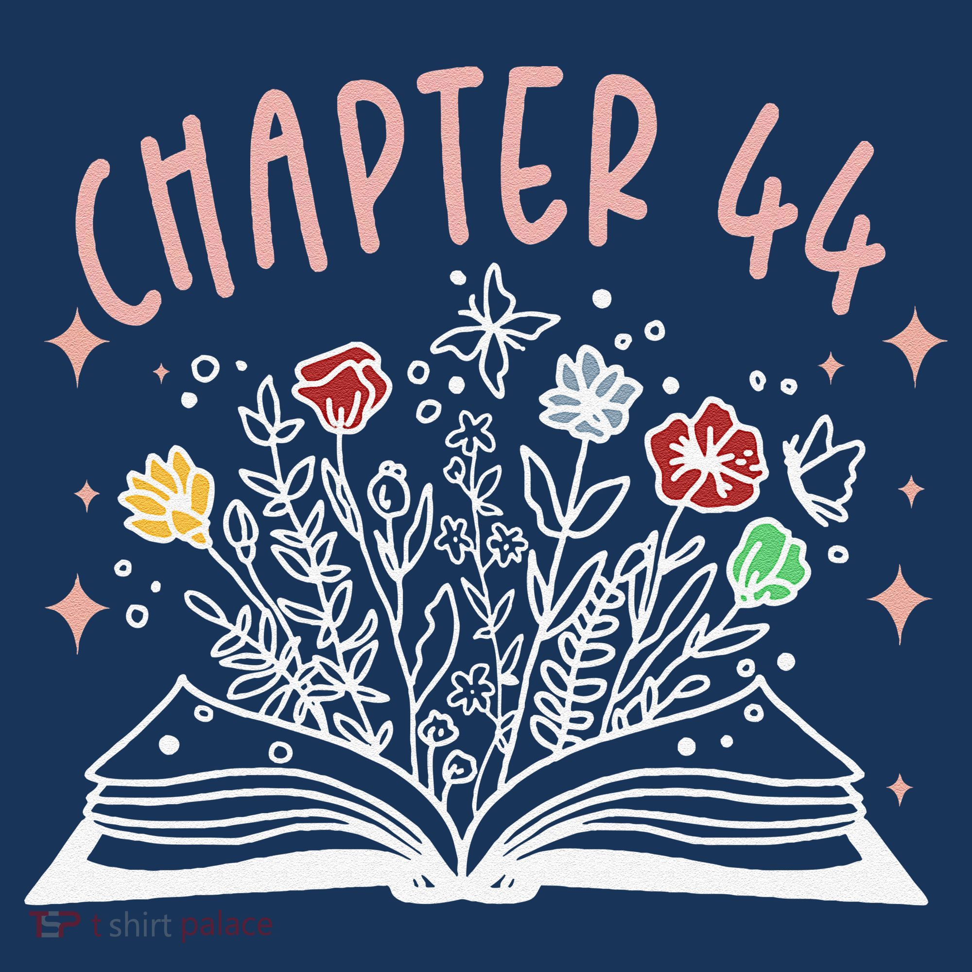 Chapter 44th Birthday Bookworm 44 Years Old For Book Loves Women's Tank Top