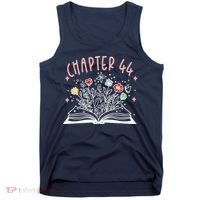 Chapter 44th Birthday Bookworm 44 Years Old For Book Loves Tank Top thumb 0