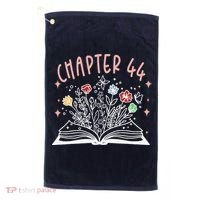 Chapter 44th Birthday Bookworm 44 Years Old For Book Loves Golf Towel thumb 0
