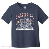 Chapter 44th Birthday Bookworm 44 Years Old For Book Loves Toddler T-Shirt thumb 0