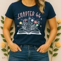 Chapter 44th Birthday Bookworm 44 Years Old For Book Loves Women's T-Shirt thumb 2