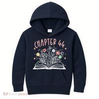Chapter 44th Birthday Bookworm 44 Years Old For Book Loves Kids Hoodie thumb 0