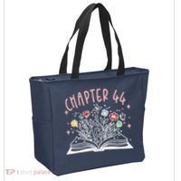 Chapter 44th Birthday Bookworm 44 Years Old For Book Loves Tote Bag thumb 2