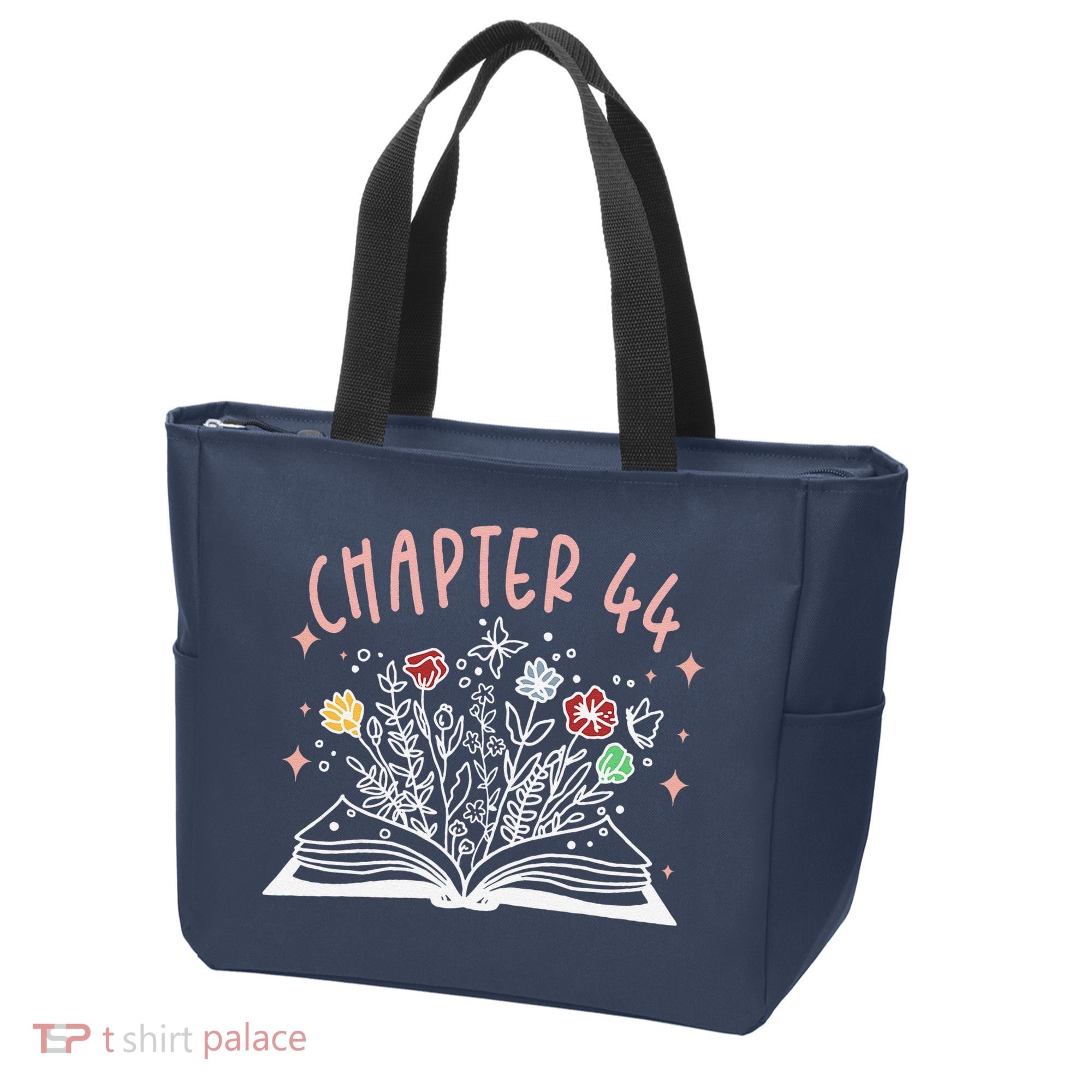 Chapter 44th Birthday Bookworm 44 Years Old For Book Loves Tote Bag