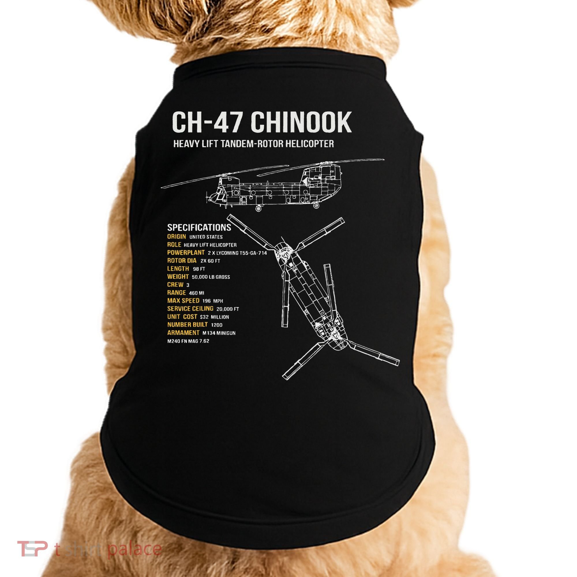 Ch 47 Chinook Helicopter Doggie Tank