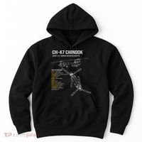 Ch 47 Chinook Helicopter Hoodie thumb 0
