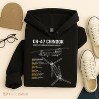 Ch 47 Chinook Helicopter Hoodie thumb 4