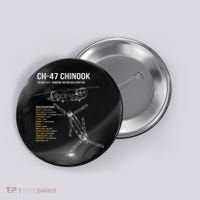 Ch 47 Chinook Helicopter Button thumb 0
