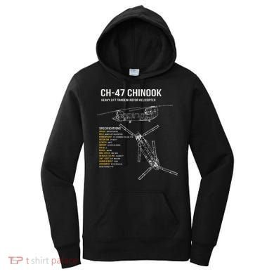 Ch 47 Chinook Helicopter Women's Hoodie
