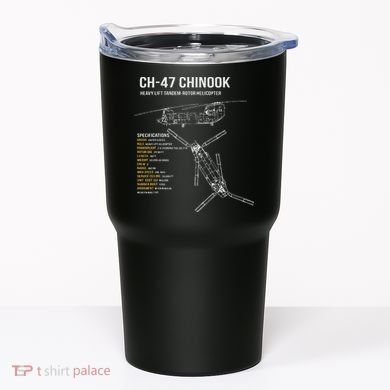 Ch 47 Chinook Helicopter Tumbler