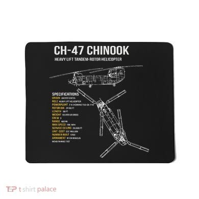 Ch 47 Chinook Helicopter Mousepad