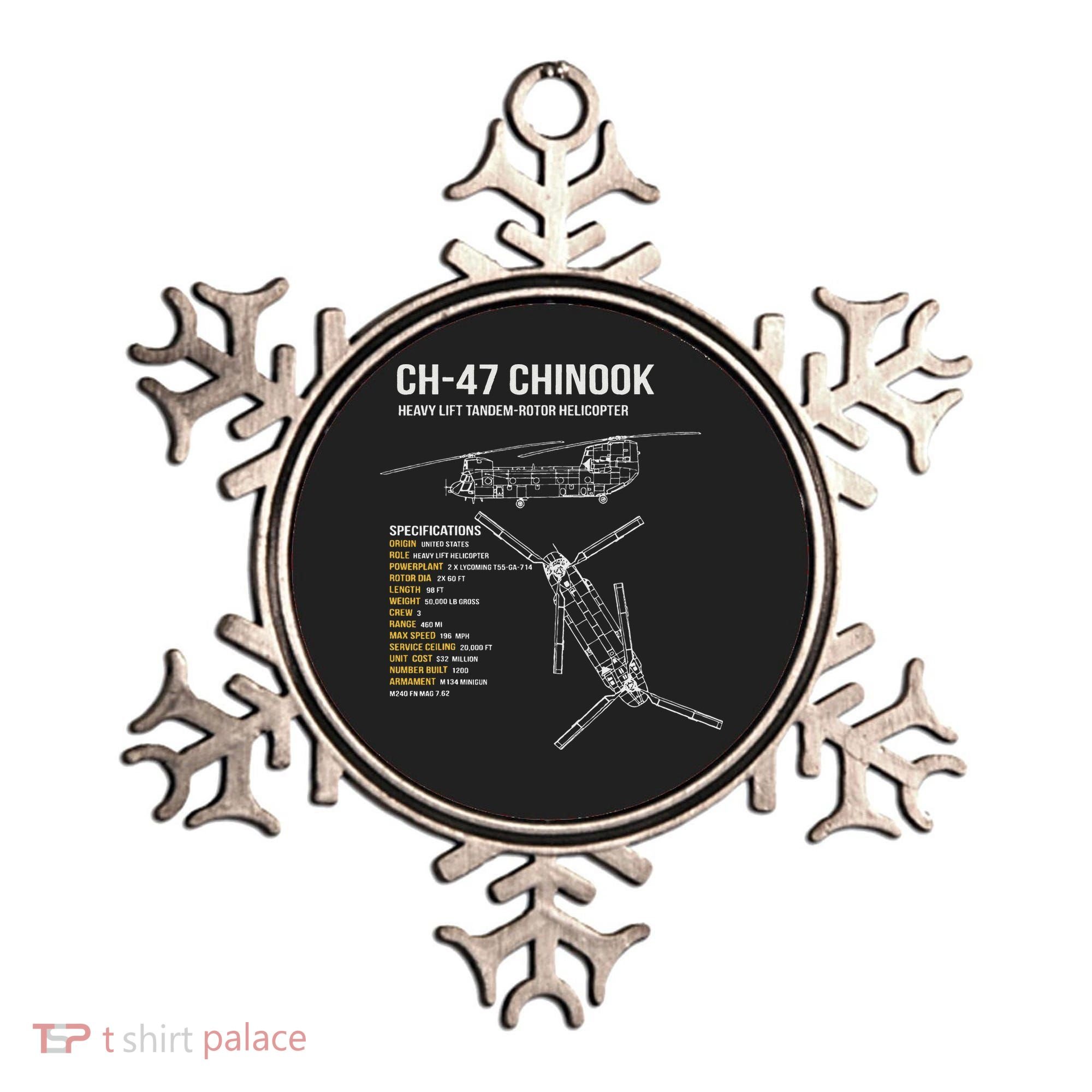 Ch 47 Chinook Helicopter Ornament
