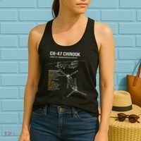 Ch 47 Chinook Helicopter Women's Tank Top thumb 2