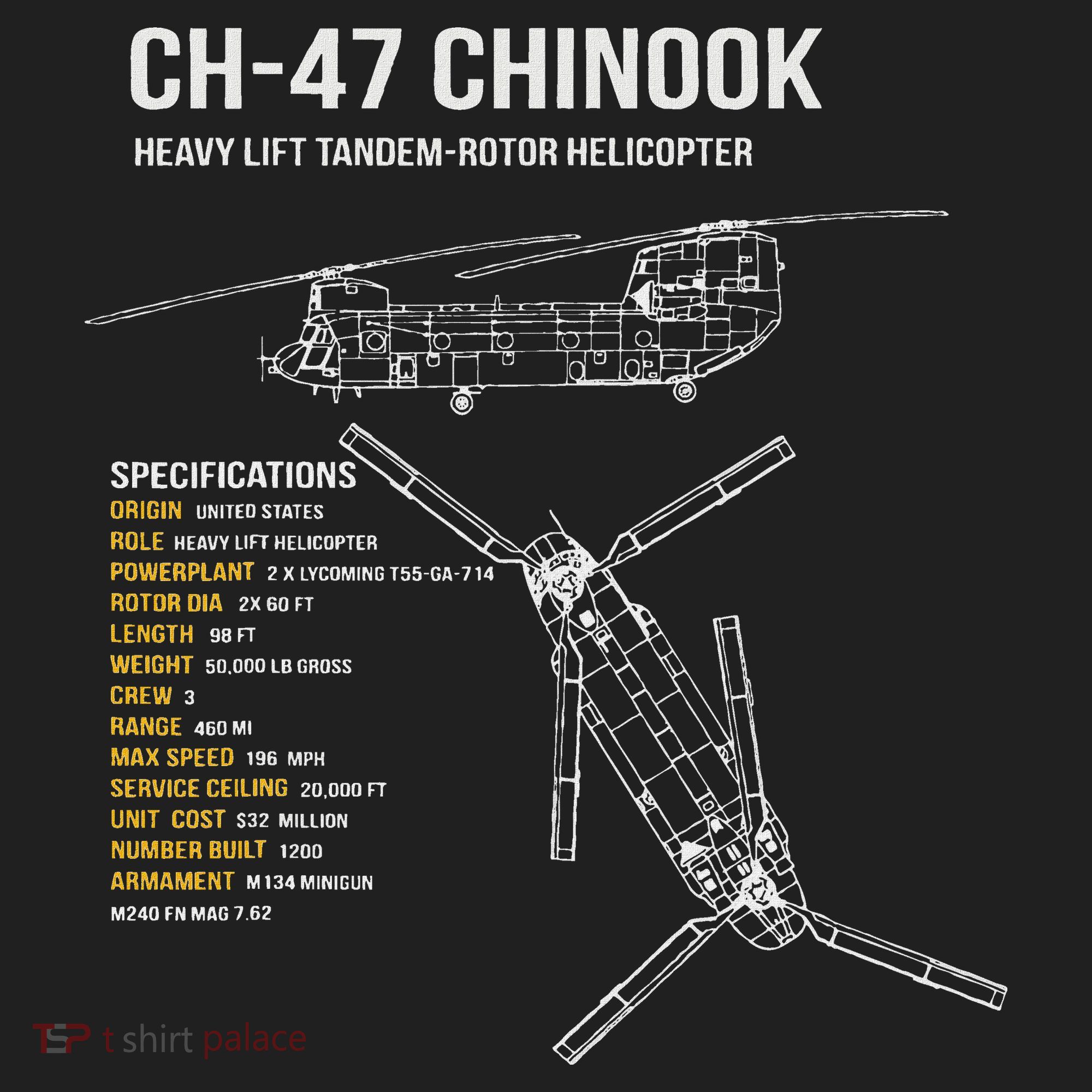 Ch 47 Chinook Helicopter Hat