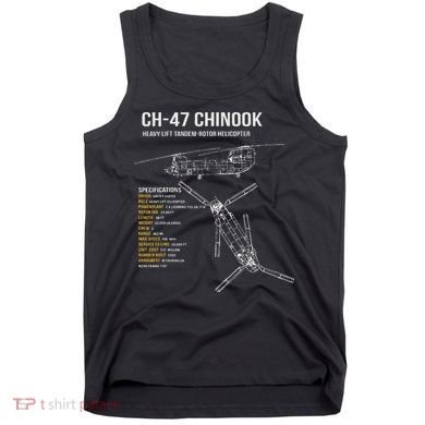 Ch 47 Chinook Helicopter Tank Top