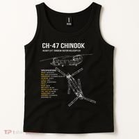 Ch 47 Chinook Helicopter Tank Top thumb 2