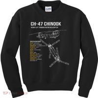 Ch 47 Chinook Helicopter Kids Sweatshirt thumb 0