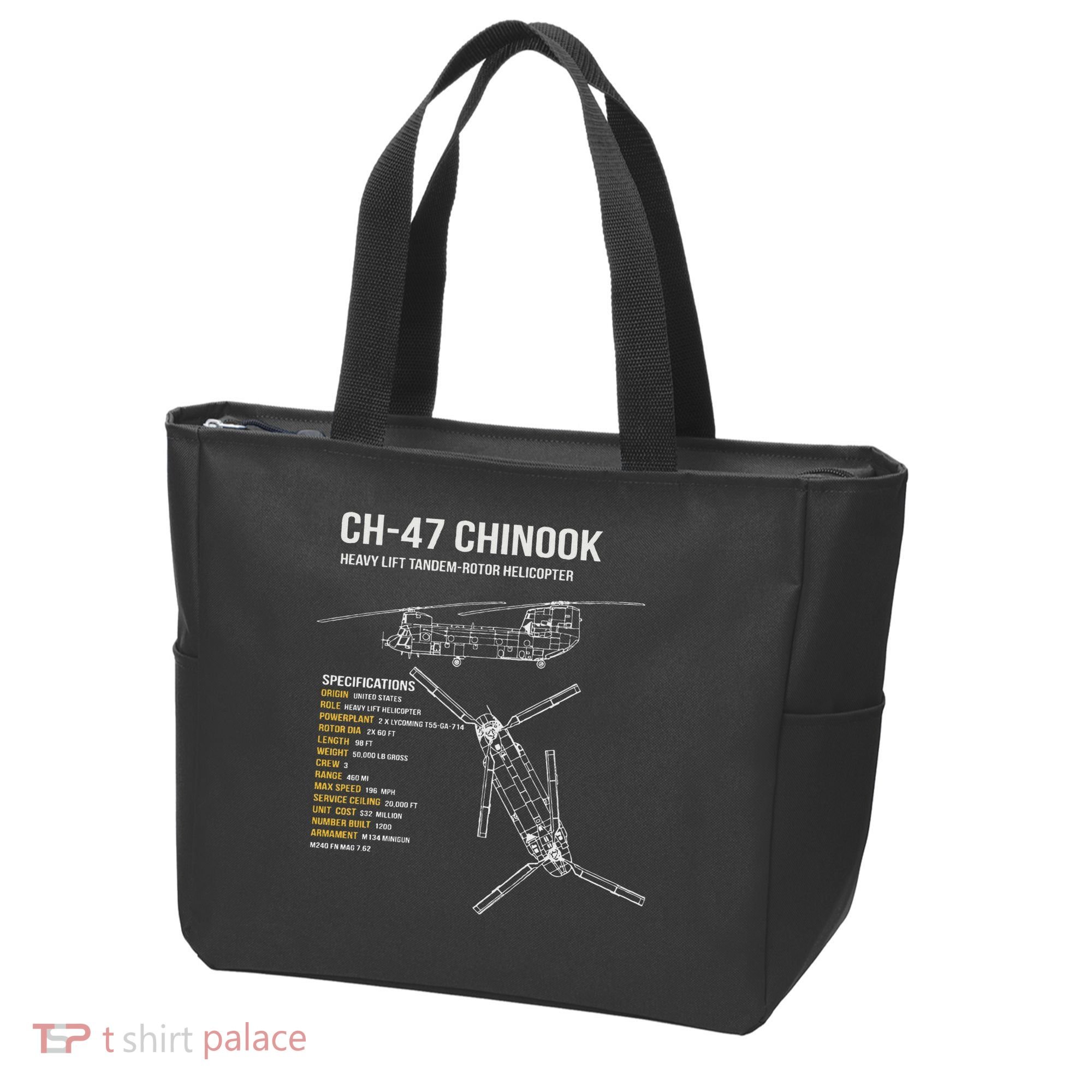 Ch 47 Chinook Helicopter Tote Bag