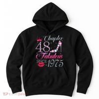 Chapter 48 Fabulous Since 1975 48Th Birthday Gift For Women Hoodie thumb 0