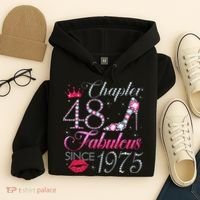 Chapter 48 Fabulous Since 1975 48Th Birthday Gift For Women Hoodie thumb 4