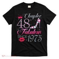 Chapter 48 Fabulous Since 1975 48Th Birthday Gift For Women T-Shirt thumb 0