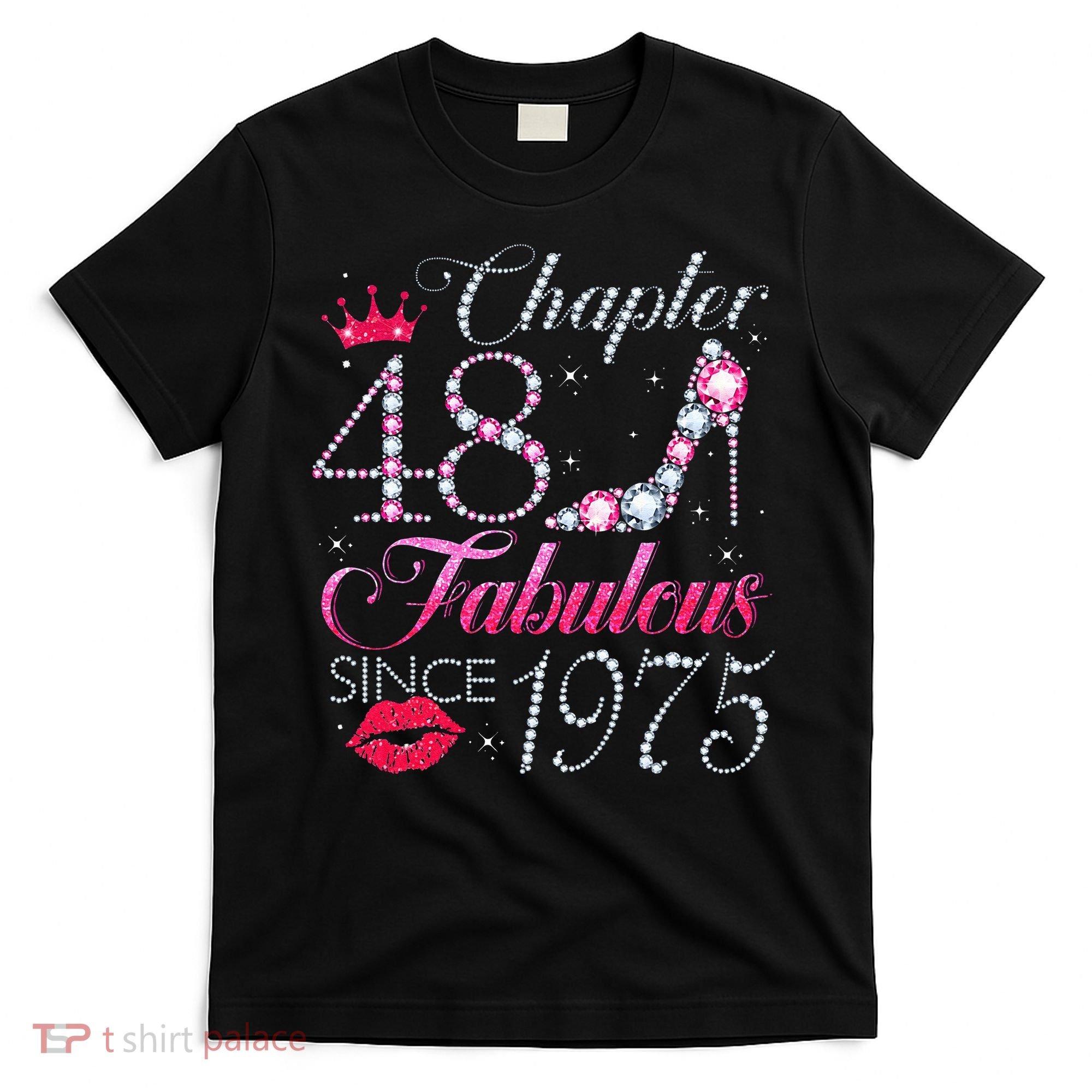 Chapter 48 Fabulous Since 1975 48Th Birthday Gift For Women T-Shirt