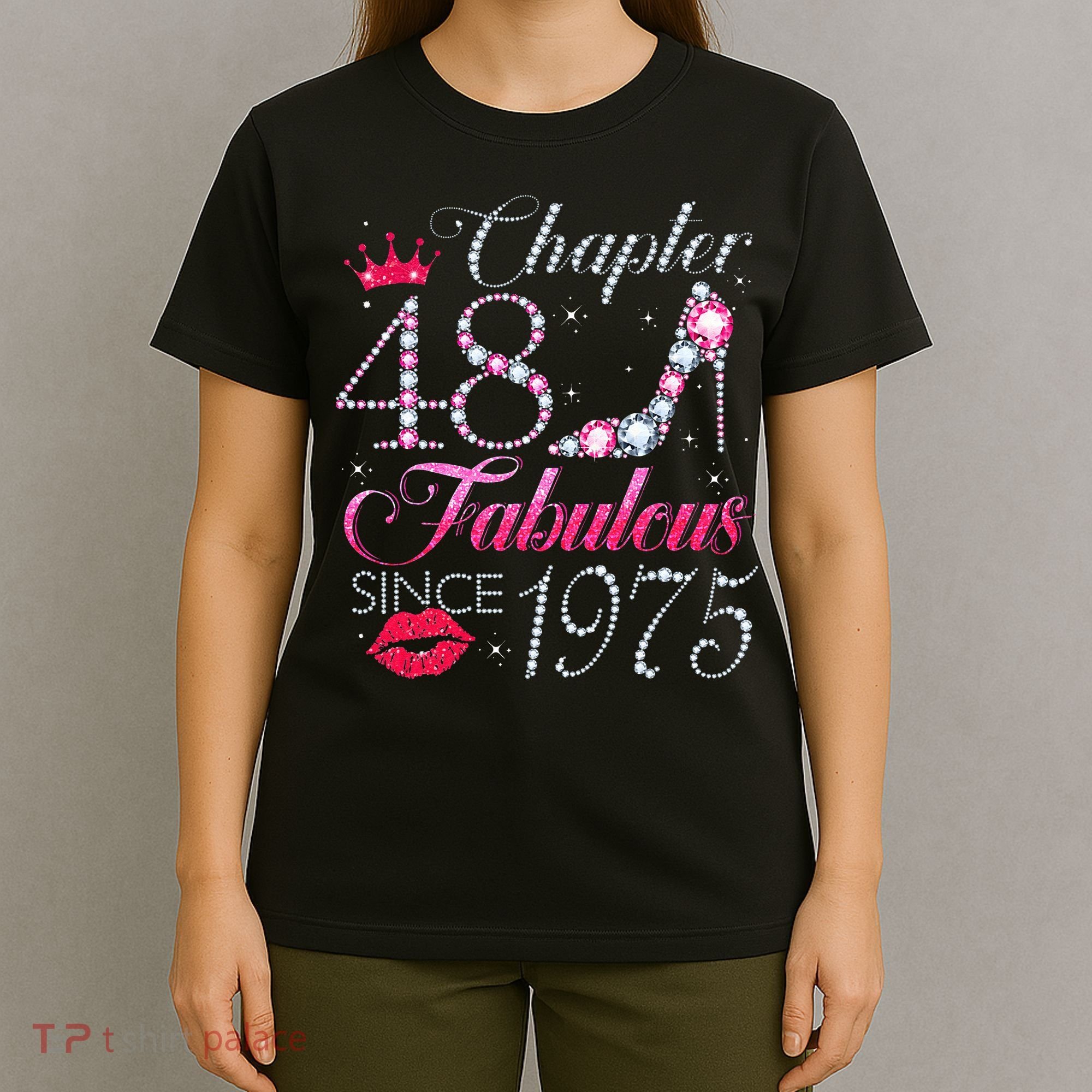 Chapter 48 Fabulous Since 1975 48Th Birthday Gift For Women T-Shirt
