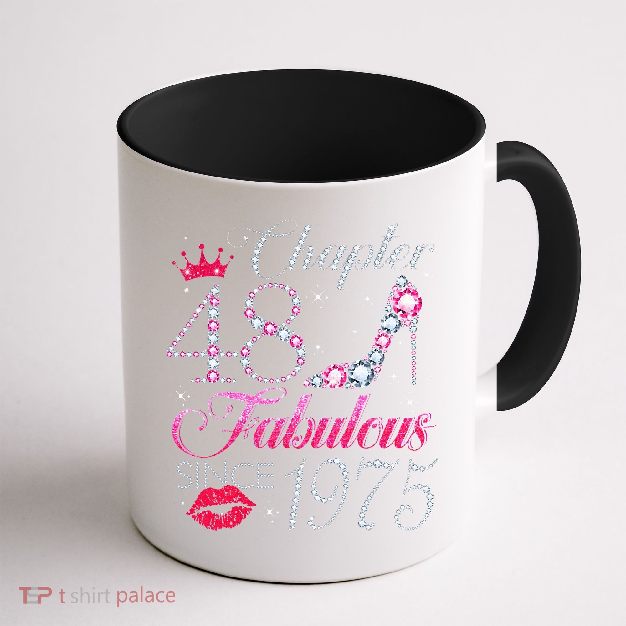 Chapter 48 Fabulous Since 1975 48Th Birthday Gift For Women Coffee Mug