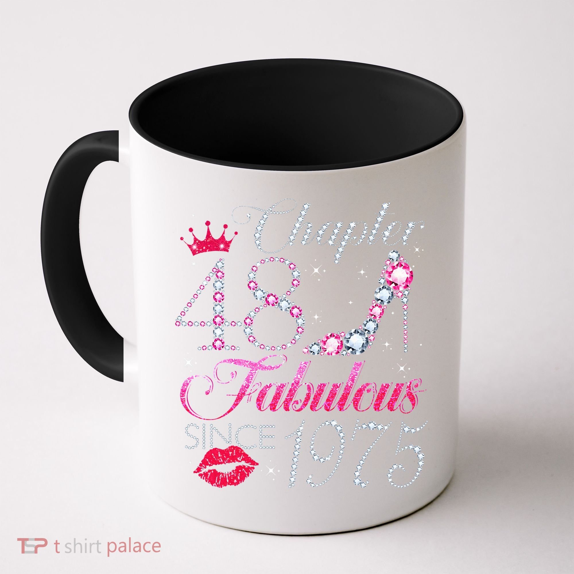 Chapter 48 Fabulous Since 1975 48Th Birthday Gift For Women Coffee Mug