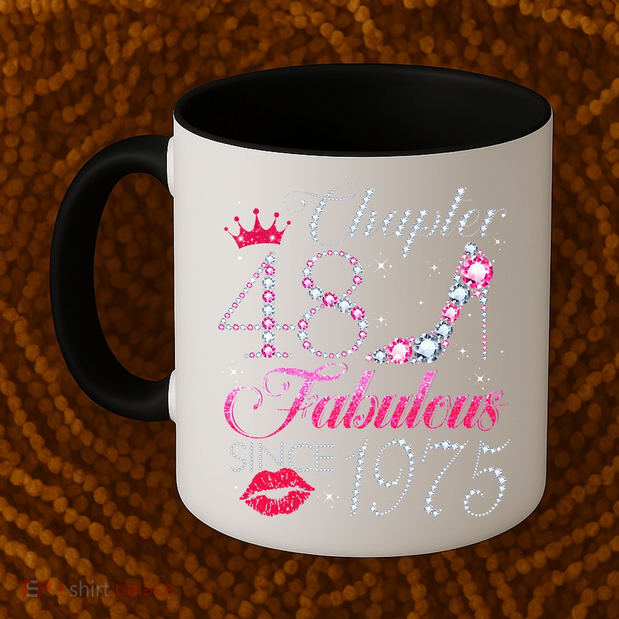 Chapter 48 Fabulous Since 1975 48Th Birthday Gift For Women Coffee Mug