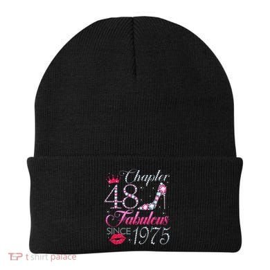 Chapter 48 Fabulous Since 1975 48Th Birthday Gift For Women Beanie