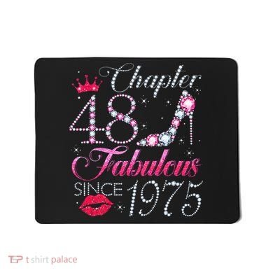 Chapter 48 Fabulous Since 1975 48Th Birthday Gift For Women Mousepad