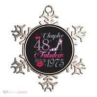 Chapter 48 Fabulous Since 1975 48Th Birthday Gift For Women Ornament thumb 0
