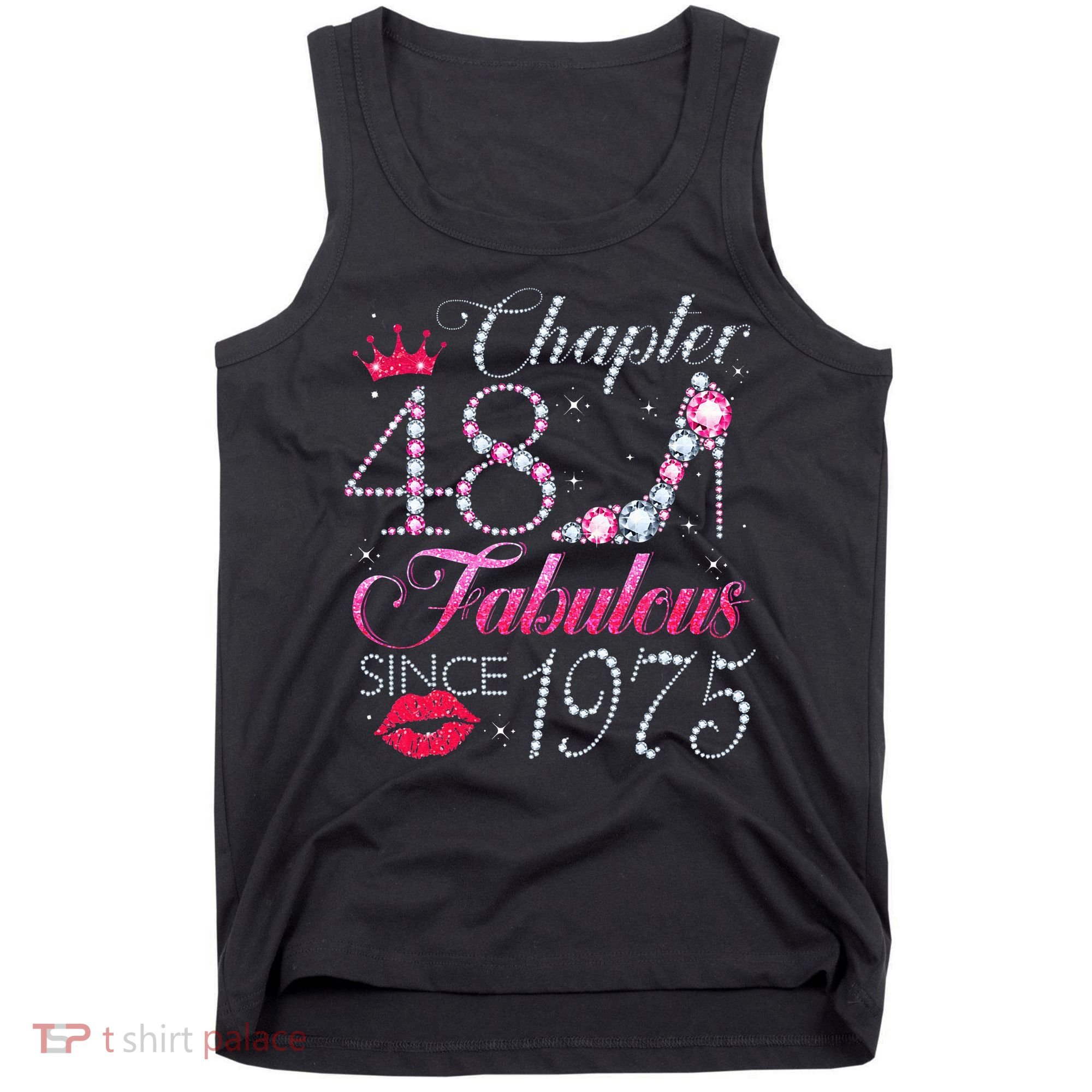Chapter 48 Fabulous Since 1975 48Th Birthday Gift For Women Tank Top