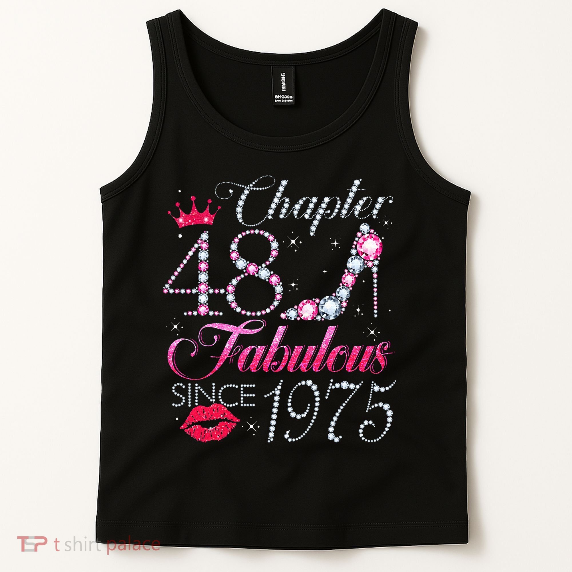 Chapter 48 Fabulous Since 1975 48Th Birthday Gift For Women Tank Top