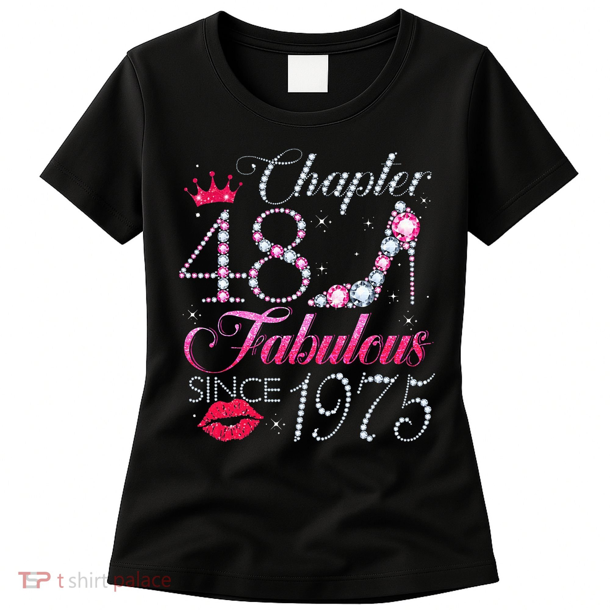 Chapter 48 Fabulous Since 1975 48Th Birthday Gift For Women Women's T-Shirt