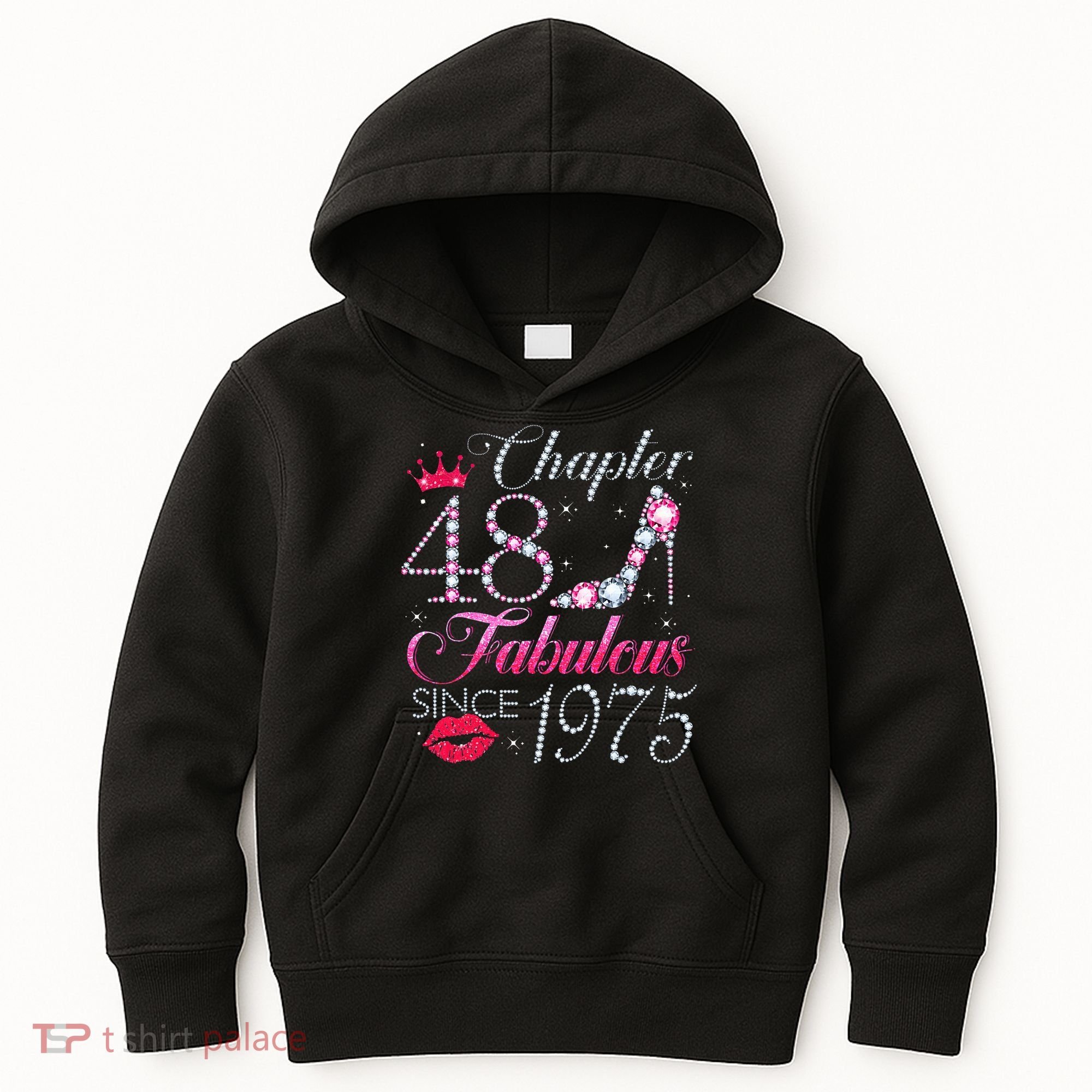Chapter 48 Fabulous Since 1975 48Th Birthday Gift For Women Kids Hoodie