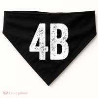 Cool 4b Feminist Movement Support American 4b Movement USA-Made Doggie Bandana thumb 0
