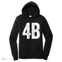Cool 4b Feminist Movement Support American 4b Movement Women's Hoodie thumb 0