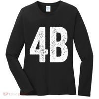 Cool 4b Feminist Movement Support American 4b Movement Women's Long Sleeve Shirt thumb 0