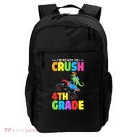 Crush 4th Grade Dinosaur Monster Truck Back to School Backpack thumb 0
